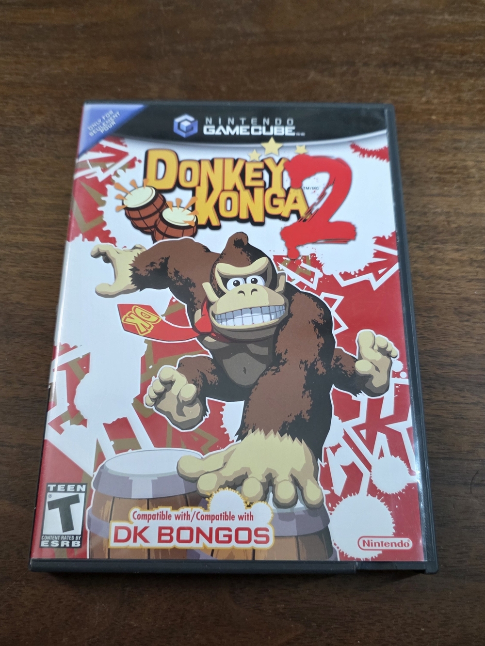 Nintendo GameCube Donkey Konga 2 Game CIB